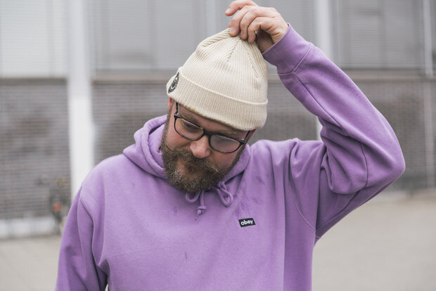 Coffee Cream Beanie example 2