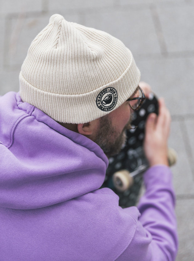 Coffee Cream Beanie example 1